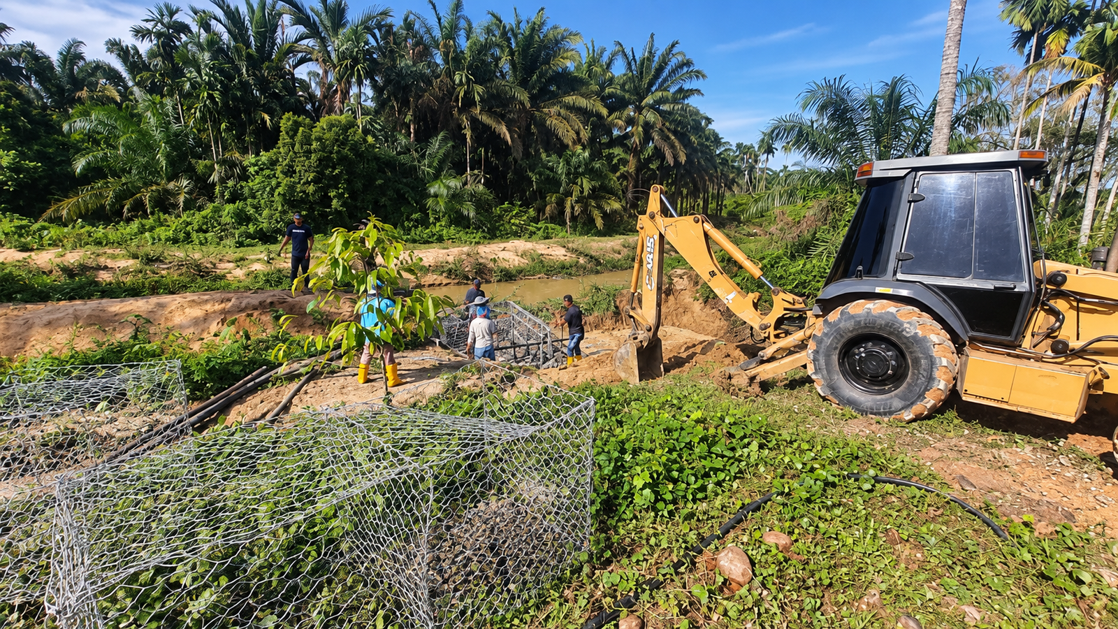 Pulau Panjang River & Salt Bund Rehabilitation